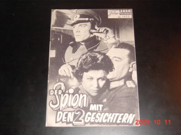 1423: Der Spion mit den 2 Gesichtern (Andre de Toth) Jack Hawkins, Gia Scala, Erik Schumann, Alexander Knox, Felix Aylmer