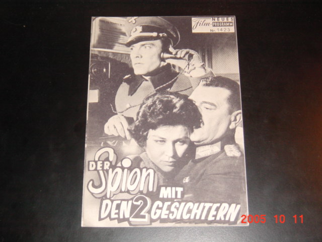 1423: Der Spion mit den 2 Gesichtern (Andre de Toth) Jack Hawkins, Gia Scala, Erik Schumann, Alexander Knox, Felix Aylmer