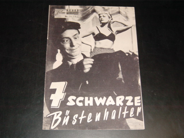 1433: 7 schwarze Büstenhalter (Gösta Bernhard) Dirch Passer, Anna-Lisa Ericsson, Ake Grönberg, Hjördis Pettersson, Stig Järel, Katie Rolfsen, Iréne Söderblim, Siv Ericks