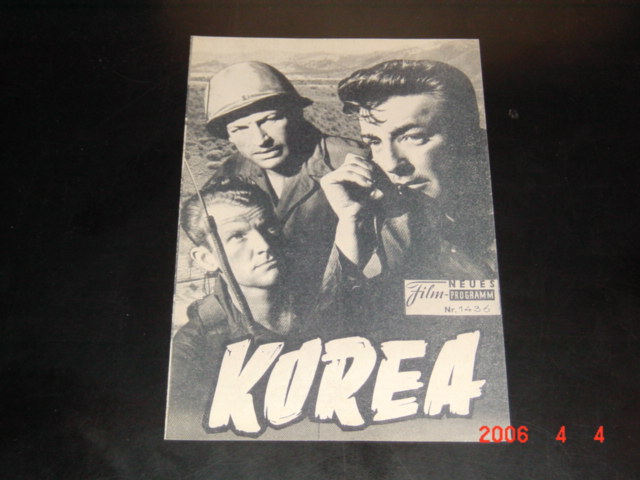 1436: Korea (Tay Garnett) Robert Mitchum, Ann Blyth, William Talman, Charles McGraw, Margaret Sheridan