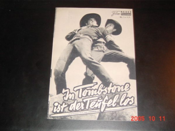 1439: In Tombstone ist der Teufel los (Earl Bellamy) George Montgomery, Beverly Tyler, Don Beddoe, Jim Davis, Scotty Morrow, Harry Lauter, Charles Wagenheim, Gerald Milton