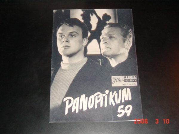 1443: Panoptikum 59 (H. W. Kolm-Veltée) Michael Heltau, Richard Eybner, Alexander Trojan, Elisabeth Berzobohaty, Ulla Purr, Herbert Schmid, Melanie Horeschowsky, Erna Korhel, Heiki Eis, Helmut Kraus, Paula Elges
