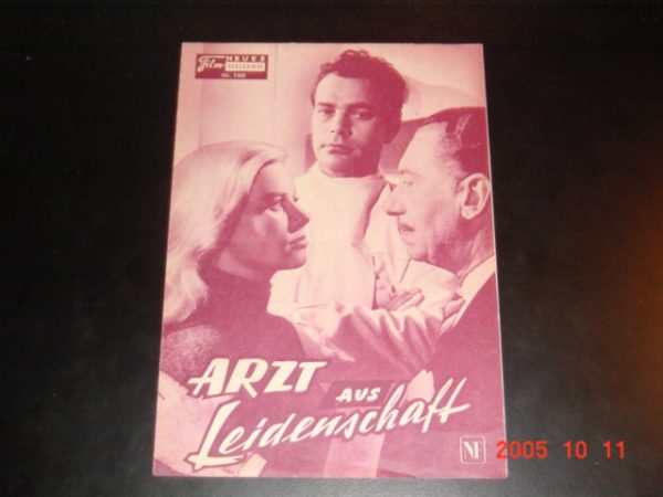 1462: Arzt aus Leidenschaft (Werner Klingler) Adrian Hoven, Willy Birgel, Klaus-Jürgen Wussow, Antje Geerk, Ellen Schwiers, Carl Wery, Jan Hendriks, Erica Beer, Ernst Braasch, Edith Hanke, Paul Hoffmann, Rolf v. Nauckhoff, Peter Kulper, Heinz Kargus