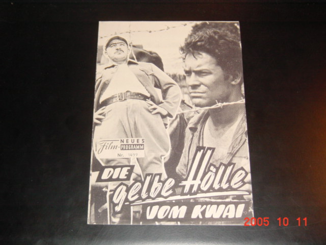 1499: Die gelbe Hölle vom Kwai (Val Guest) Carl Möhner, Andre Morell, Edward Underdown, Walter Fitzgerald, Phil Brown, Richard Wordsworth, Barbara Shelley, Ronald Radd, Marne Maitland