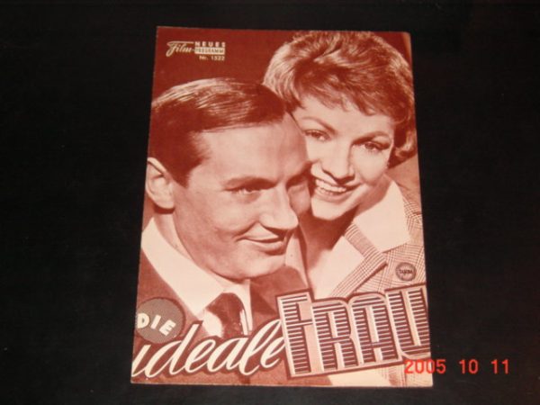 1522: Die ideale Frau (Josef von Baky) Ruth Leuwerik, Boy Gobert, Martin Benrath, Friedrich Domin, Agnes Windeck, Paul Hoffmann, Heinrich Gretler, Anette Karman, Helmut Haupt, Lukas Ammann