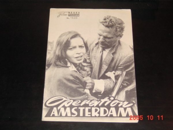 1530: Operation Amsterdam (Michael McCarthy) Peter Finch, Eva Bartok, Tony Britton, Alexander Knox, Malcolm Keen, TimTurner, John Horsley, Melvyn Hayes, Christopher Rodes