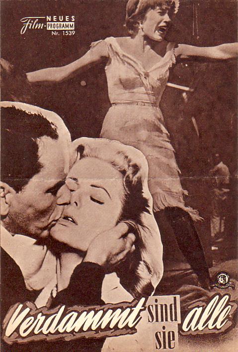 1539: Verdammt sind sie alle (Vincente Minnelli) Frank Sinatra, Dean Martin, Shirley MacLaine, Martha Hyer, Arthur Kennedy, Nancy Gates, Leora Dana, Betty Lou Keim, Larry Gates, Steve Peck, Connie Gilchrist, New Wever