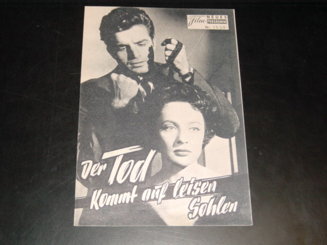 1550: Der Tod kommt auf leisen Sohlen (Irving Lerner) Vince Edwards, Phillip Pine, Herschel Bernardi, Caprice Toriel, Cathy Browne, Michael Granger, Frances Osborne