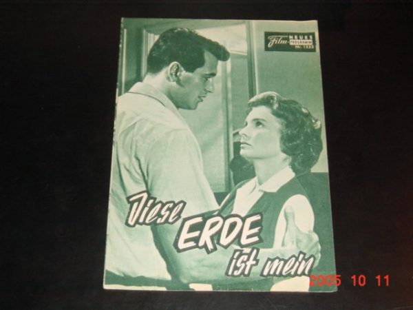 1553: Diese Erde ist mein (Henry King) Rock Hudson, Jean Simmons, Dorothy McGuire, Claude Rains, Kent Smith, Anna Lee, Ken Scott, CindyRobbins, Augusta Merighi, Francis Bethencourt, Stacy Graham, Peter Chong, Geraldine Wall