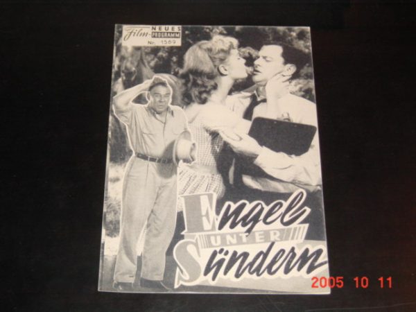 1569: Engel unter Sündern (George Marshall) Debbie Reynolds, Tony Randall, Paul Douglas, Fred Clark, Una Merkel, Philip Ober, Philip Coolidge, Charles Lane, Trevor Bardette, Bill Smith, Addison Powell, Rickey Murray, Donald Losby, Cheryl Bailey, Caryl Ba
