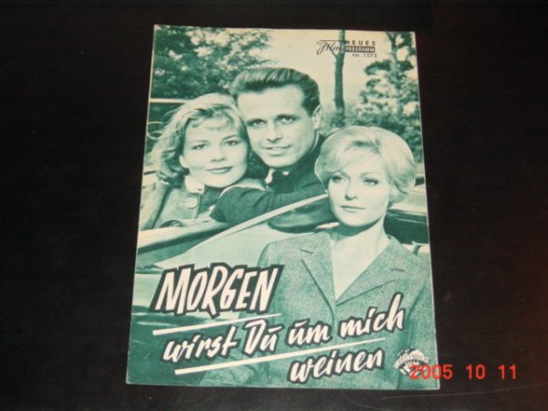 1573: Morgen wirst Du um mich weinen (Alfred Braun) Sabine Bethmann, Sabine Sesselmann, Rudolf Forster, Joachim Hansen, Herbert Tiede, Tilla Durieux, Dorothea Wieck, Marina Ried
