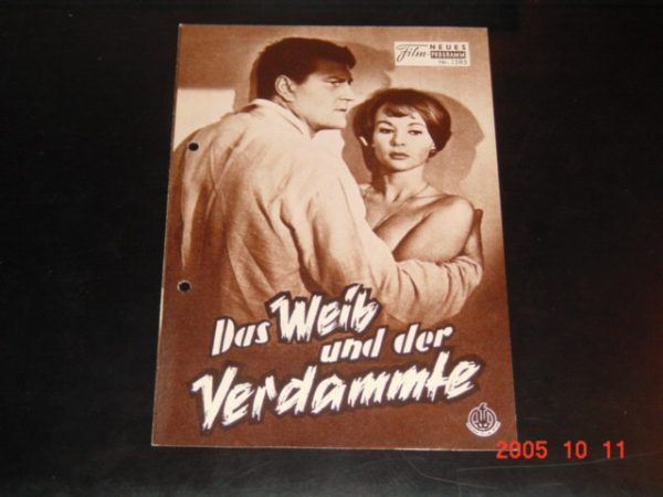 1595: Das Weib und der Verdammte (Pierre Chenal) Francoise Arnoul, Henri Vidal, Michel Piccoli, Gaby Sylvia, Agnés Laury, Madeleine Barbulee