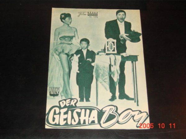 1596: Der Geisha Boy (Frank Tashlin) Jerry Lewis, Marie McDonald, Sessue Hayakawa, Barton McLane, Suzanne Pleshette, Nobu McCarthy
