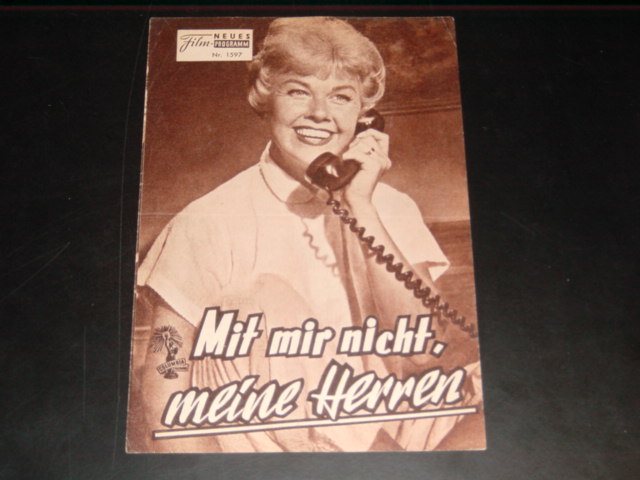 1597: Mit mir nicht meine Herren (Richard Quine) Doris Day, Jack Lemmon, Ernie Kovacs, Steve Forrest, Teddy Rooney