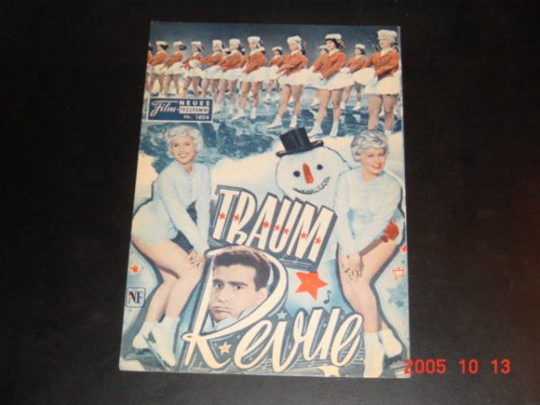 1604: Traum Revue (Eduard von Borsody) Waltraut Haas, Teddy Reno, Susi Nicoletti, Michael Cramer, Ursula Herking, Ingrid Wendl, Eva Pawlik, Arno Paulsen, Hans Richter, Jo Herbst, Lizzi Holzschuh, Walter Varndal, Raoul Retzer