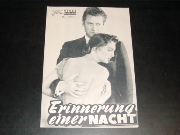 1614: Erinnerung einer Nacht (Hugo Haas) Nat "King" Cole, Julie London, John Drew Barrymore, Anna Kashfi, Dean Jones, Agnes Moorehead, Cathy Crosby, Ray Anthony, Jackie Googan, Charles Chaplin, jr., Billy Daniels, James Edwards, Arthur Shields, Edward An