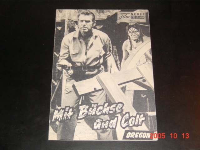 1648: Mit Büchse und Colt (Gene Fowler jr.) Fred McMurray, William Bishop, Nina Shipman, Gloria Talbott, Henry Hull, John Carradine, Addison Richards