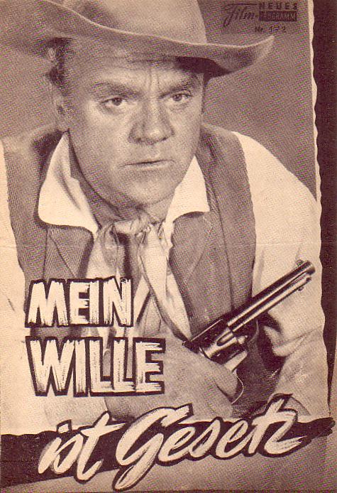 172: Mein Wille ist Gesetz (Robert Wise) James Cagney, Lee van Cleef, Peter Chong, Don Dubbins, Stephen McNally, Irene Papas, Vie Morrow, James Griffith, Onslow Stevens, James Bell, Jeanette Nolan, Chubby Johnson, Royal Dano