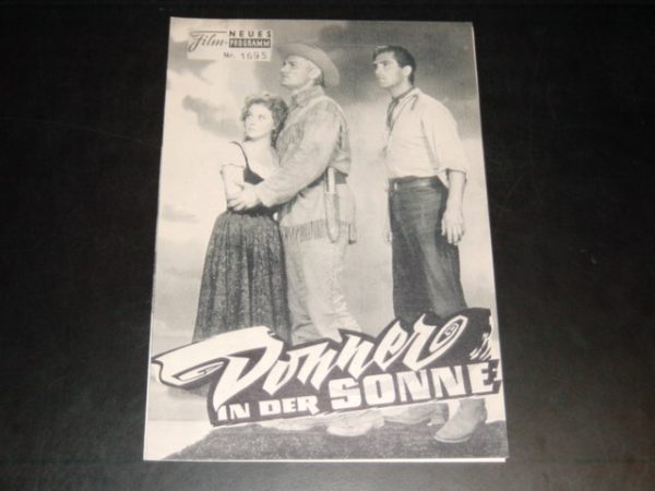 1695: Donner in der Sonne (Russell Rouse) Susan Hayward, Jeff Chandler, Jacques Bergerac, Blanche Yurka, Carl Esmond, Fortunio Bonanova, Felix Lochner, Bertrand Castellli