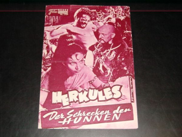 1709: Herkules Der Schrecken der Hunnen (Carlo Campogalliani) Steve Reeves, Chela Alonso, Givlia Rubini, Luciano Maria, Andrea Checchi, Bruce Cabet, Livio Lorenzon