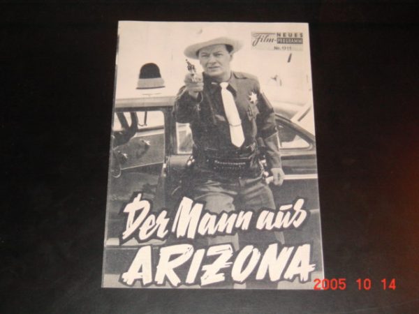 1711: Der Mann aus Arizona (Donald Siegel) Cornel Wilde, Victoria Shaw, Mickey Shaughnessy, Edgar Buchanan