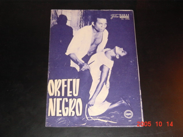 1770: Orfeu Negro (Marcel Camus) Breno Mello, Marpessd Dawn, Loudes de Oliveira, Lea Garcia, Adhemar da Silva, Alexandro Constantino, Waldetar de Souza, Jorge dos Santos, Aurino Cassanio