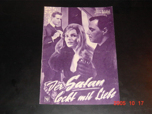 1843: Der Satan lockt mit Liebe (Rudolf Jugert) Belinda Lee, Joachim Hansen, Heinz Engelmann, Peter Capell, Dorothee Glöklen, Osman Ragheb, Ivan Desny