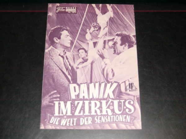 1879: Panik im Zirkus (Joseph Newman) Viktor Mature, Red Buttons, Rhonda Fleming, Kathryn Grant, Vincent Price, Peter Lorre, Gilbert Roland, David Nelson, Adele Mara, Charles Watts, Steve Allen