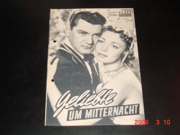 1883: Geliebte um Mitternacht (Jacques Sigurd) Dany Robin, Jean Marais, Louis Seigner, Gisèle Grandpré, Micheline Gray, Frédérique Nadar, Jacques Eyser