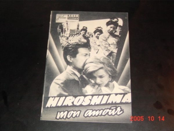 1889: Hiroshima mon amour (Alain Resnais) Emmanuella Riva, Eiji Okada