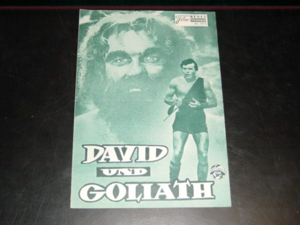 1915: David und Goliath (Richard Pottier und Ferdinado Baldi) Orson Welles, Iva Payer, Kronos, Giulia Rubini, Eleonora Rossi Drago, Pierre Cressoy, Massimo Serato, Edward Hilton