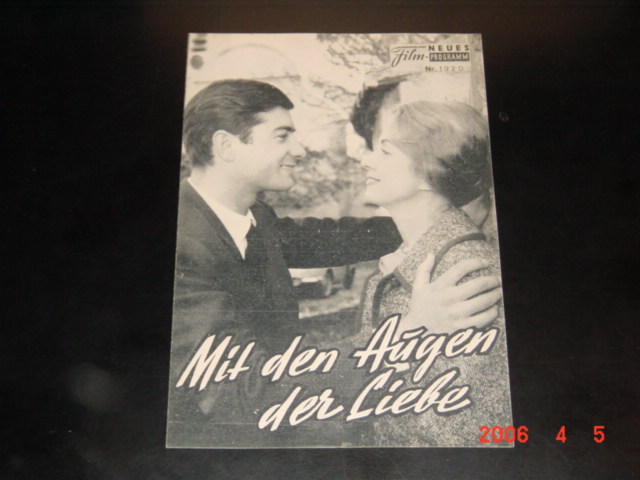 1920: Mit den Augen der Liebe (Denys de la Patellière) Danielle Darrieux, J. C. Brialy, Francoise Rosay, Bernard Blier, Eva Damien, André Reybaz