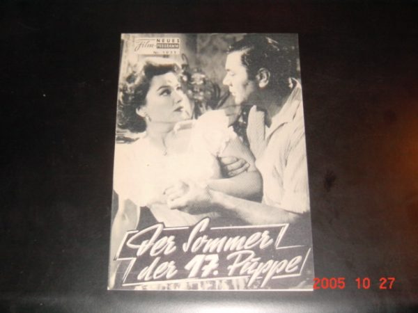 1933: Der Sommer der 17. Puppe (Leslie Norman) Ernest Borgnine, Anne Baxter, John Mills, Angela Lansbury, Vincent Ball, Ethel Gabriel, Janete Craig, Deryck Barnes, Tom Lurich, Al Thomas, Dana Wilson, Al Garcia, Frank Wilson, Jessica Noad