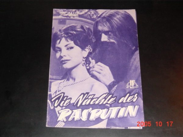 1935: Die Nächte des Rasputin (Pierre Chenal) Edmund Purdom, Jany Clair, Gianna Maria Canale, Ugo Sasso, John Drew Barrymore