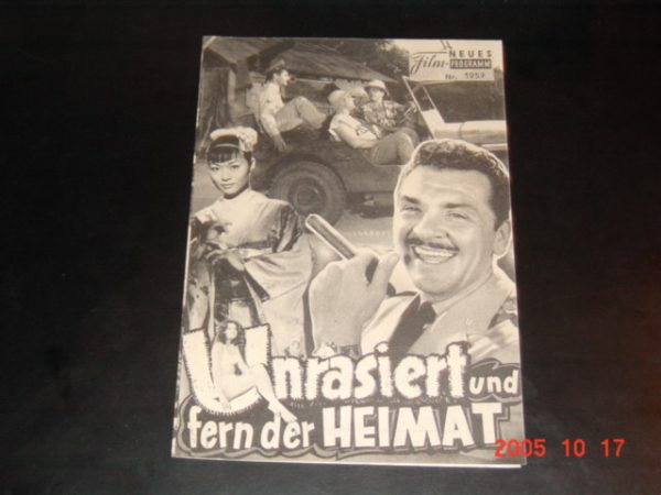 1957: Unrasiert und fern der Heimat (Mervyn LeRoy) Margo Moore, Ernie Kovacs, Jack Warden, Nobu McCarthy, Dick Shawn, Don Knotts, Robert Strauss, Noreen NAsh, Parley Baer, Robert Emhardt