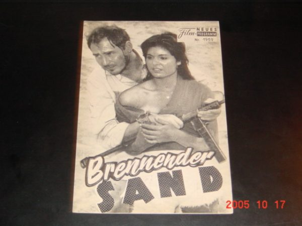 1959: Brennender Sand (Raphael Nußbaum) Daliah Lavi, Abraham Eisenberg, Gert Günther Hoffmann, Uri Zohar, Oded Kottlar, Gila Almagor, Nathan Cogan, Abraham Ronai, Oded Teomi, Saleck Ibn Abdalla, Ginsburg, Scheich Ode Abu M' Amar, Die "Offarim"