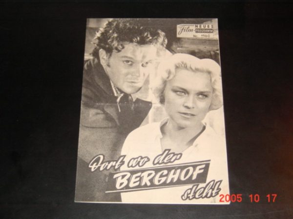 1960: wo der Berghof steht (Gunnar Hellström) Synöve Strigen, Gunnar Hellström, Harriet Andersson, Edwin Adophson, Bengt Brunskog, Olga Appellöv, Oscar Ljung, Brigitta Valberg, Ove Tjernber, Gunnar Sjöberg, Malou Fredén, Leif Nilsson, Kenneth Synnerud