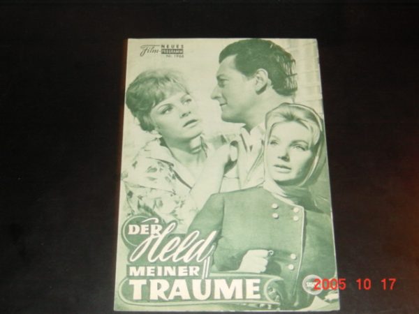 1966: Der Held meiner Träume (Arthur Maria Rabenalt) Heidi Brühl, Maria Perschy, Carlos Tompson, Klaus Dahlen, Peter Vogel, Margitta Scherr, Bum Krüger, Edith Mill, Hans Zesch-Ballot, Marte Harell, Lucie Englisch, Franz Fröhlich, Ernst Braasch