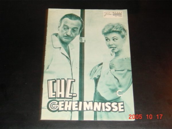 1969: Ehe Geheimnisse (David Miller) David Niven, Mitzi Gaynor, Carl Reiner, Loring, Smith, Monique Van Vooren, Phyllis Povah, Patty Duke, Elizabeth Wilson, Kevin Coughlin