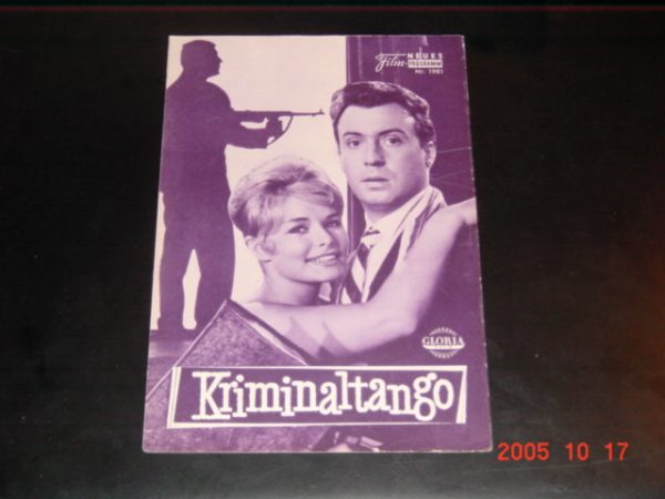 1981: Kriminaltango (Geza von Cziffra) Peter Alexander, Vivi Bach, Günther Lüders, Peter Carsten, Boy Gobert, Fritz Muliar, Margarete Haagen, Rudolf Vogel, Rolf Olsen, Susi Nicoletti, Frauke Sinjen, Silvia Lydi, C. W. Fernbach, Emanuel Schmid, Raoul Retz