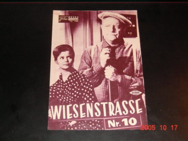 1988: Wiesenstrasse Nr. 10 (Denys de la Patelliére) Jean Gabin, Claude Brasseur, Roger Dumas, Marie-Jose Nat, Paul Frankeur, Roger Treville, Renee Faure, Dominique Rage, Jaques Monod, Louis Seigner, Gabriel Gabin, Alfred Adam