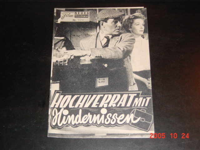 2010: Hochverrat mit Hindernissen (Guy Hamilton) James Mason, Vera Miles, George Sanders, Oliver Johnston, Robert Flemyng, Harry Andrews, Peter Barkworth, Ernest Clark, John Le Mesurier
