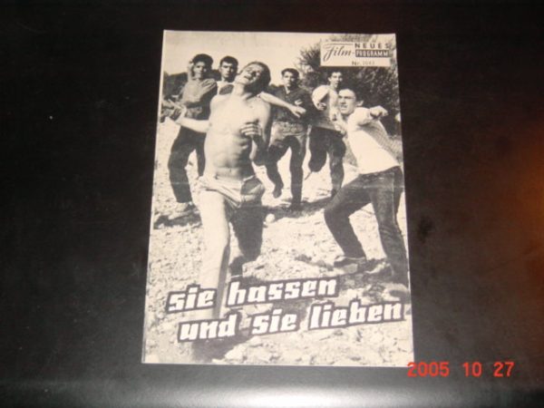 2043: Sie hassen und sie lieben (Herve Bromberger) Jean Babilee, Jean Marc Bory, Francoise Dorleac, Pierre Mondy, Jean Francois Poron, Pascale Roberts