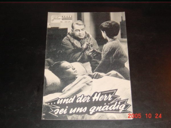 2059: ...und der Herr sei uns gnädig (Hall Bartlett) Sidney Poitier, Alan Lad, Paul Richards, James Darren, Glenn Corbett, Mort Sahl, Ingemar Johansson, Mario Alcade, Richard Davalos, Paul Baxley, Joseph Gallison, Lee Kinsolving, Maria Tsien, Ana St. Cla