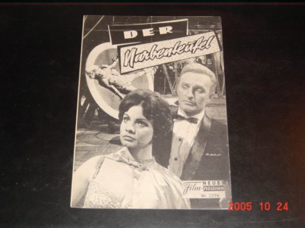 2076: Der Narbenteufel (Sidney Hayers) Erika Remberg, Donald Pleasence, Anton Diffring, Yvonne Monlaur, Jane Hylton, Kenneth Griffith, COnrad Phillips, Jack Gwillim, Vanda Hudson, Yvonne Romain, Colette Wilde, William Mervyn