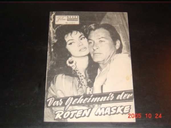 2094: Das Geheimnis der Roten Maske (Luigi Capuano) Lex Barker, Chelo Alonso, Livio Lorenzon, Elio Crovetto, Riccardo billi, Marco Guglielmi, Liana Orfei, Luigi Tosi, Franco Fantasia, Ugo Sasso, Bruno Scipioni
