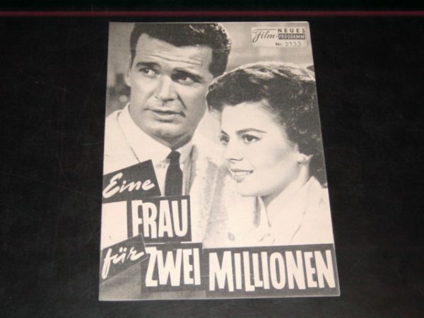 2133: Eine Frau für zwei Millionen (Joseph Pevney) Natalie Wood, James Garner, Nina Foch, Dean Jagger, E. G. Marshall, Henry Jones, Otto Kruger, ROland Winters, Edward C. Platt, Edgar Stehli, Linda Watkins, Parley Baer