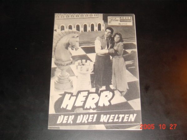 2142: Herr der drei Welten (The three worlds of Gulliver) (Jack Sher) Kerwin Mathews, Jo Morrow, June Thorburn, Lee Patterson, Gregoire Aslan, Basil Sydney, Charles Lloyd Pack, Martin Benson, Mary Ellis, Marian Spencer, Peter Bull, Alec Mango, Sherri Alb