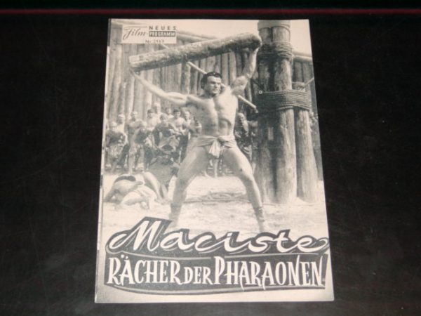 2167: Maciste, Rächer der Pharaonen (Carlo Campogolliani) Mark Forrest, Chelo Alonso, Vira Silenti, Angelo Zanolli, Federica Ranchi, Carlo Tamberlani, Nino Musco, Ignazio Dolce
