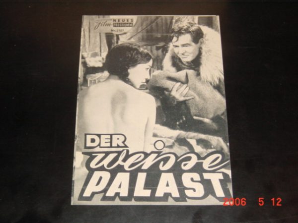 2187: Der weisse Palast (Vincent Sherman) Richard Burton, Robert Ryan, Carolyn Jones, Martha Hyer, Jim Backus, Ray Danton, Diane McBain, Karl Swenson, Shirley Knight, Barry Kelley, Sheridan Comerate, George Takei, Steve Harris
